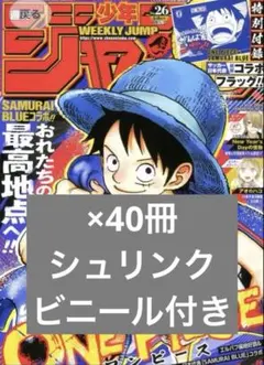 週刊少年ジャンプ 2026年26号 ONE PIECEコラボ 40冊 ビニール付 週刊少年ジャンプ 2026年26号 ONE PIECEコラボ 40冊 ビニール付 - メルカリ