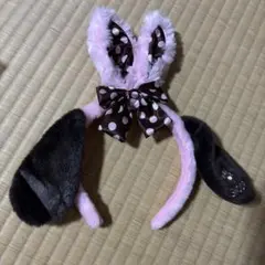 スヌーピー ウサギ耳カチューシャ　ＵＳＪ　☆珍しい柄☆