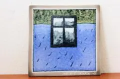 5639 ヘルヤ リウッコ window in a forest 陶板　アラビア