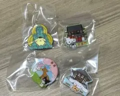 奈良県限定　サンリオキャラクターズ　ご当地ピンズコレクション　４点セット