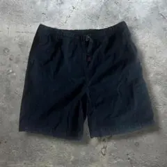 90s USA製 sizeM】グラミチ クライミングパンツ ショーツ ネイビー