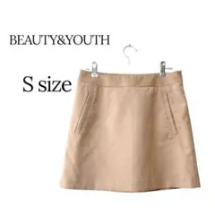 BEAUTY&YOUTH台形ミニスカート日本製上品 Sサイズのサムネイル