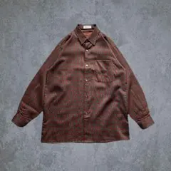 90s 00s archive wool box shirt y2k