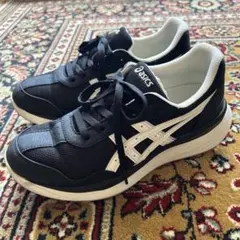 asics ランニングシューズ 黒/白