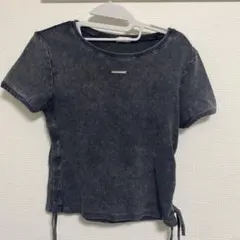 ダメージ加工風Tシャツ Mサイズ