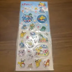 ポケモン ぷっくりシール