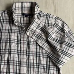 極美品！Burberry London ノバチェック 半袖シャツ Mサイズ - メルカリ