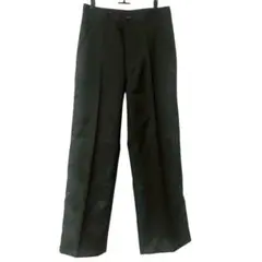 UNIQLO U (61) ツイルワイドパンツ ワイドレッグ 光沢 431418