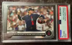大谷翔平選手オールスターゲーム史上初！二刀流出場記念カード(PSA10