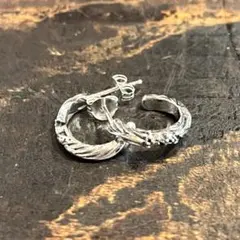 Harpoハーポ　アルポ　ハーフフープピアス　ナバホ　シルバー Harpoハーポ アルポ ハーフフープピアス ナバホ シルバー - メルカリ