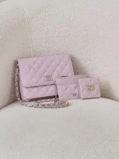 ダーリッチ Darich 　DDロゴキルティングトラベルセット　パープル