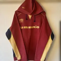 UMBRO フーディ 赤・ネイビー・黄色