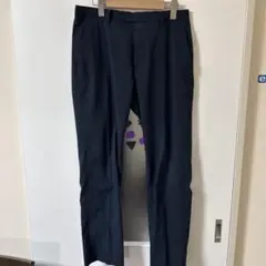 ユニクロ　感動パンツ76×76ネイビー　中古①
