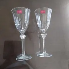 CRISTAL D'ARQUES ワイングラス 2個セット