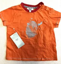 ARMANI BABY アルマーニ オレンジ Tシャツ 12M