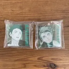 ハイキュー展　アクリルバッジコレクション　及川　岩泉