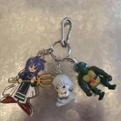 HOODMART風 キーホルダーセット レトロ アニメ