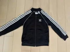 adidas ブラック ジャージ 100cm