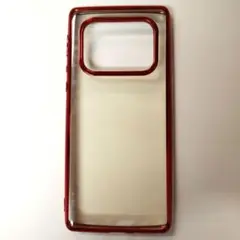 AQUOS R6 ソフトケース　赤