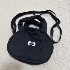 【新品】ギョロ目　ショルダーバッグ　ブラック