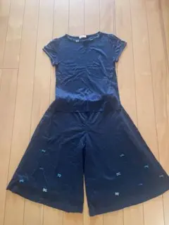 familiar 半袖Tシャツ キュロット 膝下セット 150 ガウチョパンツのサムネイル