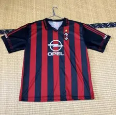 ACミラン 長袖 ユニフォーム 00/02 adidas OPEL L ACミラン 長袖 ユニフォーム 00/02 adidas OPEL L 2025年最新