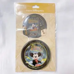 ディズニーシー ビッグバンドビート ステッカー 缶付 ミッキー
