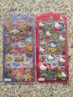 【正規品】ドロップジュエリーシール　サンリオ　日焼けキティ　2点セット