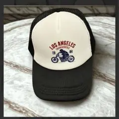 値下げ☆トラッカーキャップ アメカジ メッシュ 帽子 古着 ストリート ブラック