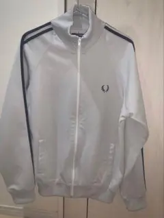 90s Fred Perry トラックジャケット L 刺繍vintageベージュ - メルカリ
