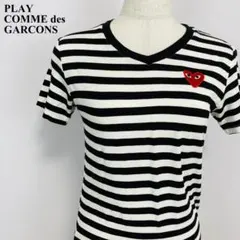COMME des GARCONS 半袖Tシャツ 白黒 S 0617-Aのサムネイル