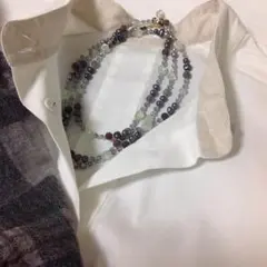 淡水真珠、スワロフスキー他のロングネックレス★¥3000以上ご購入で無料進呈