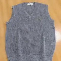 Crocodile ニットベスト グレー M