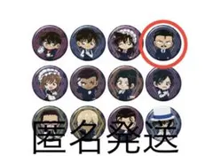 名探偵コナンカフェ2025 缶バッジ 毛利小五郎