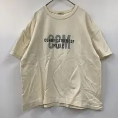 COMME CA DU MODE コムサデモード 半袖 Tシャツ プリントロゴのサムネイル