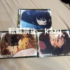 鬼滅の刃 一番くじ キャンバス風ボード 時透無一郎　宇髄天元 煉獄杏寿郎