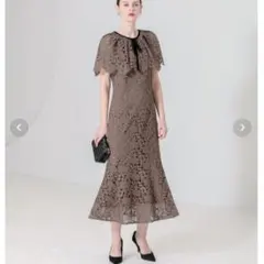 Leja レース マーメイドシルエット ワンピース ドレス 結婚式 お呼ばれ