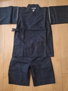 【新品】甚平　男の子　 ブラック140cm