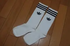 【即日発送】adidas ソックス トレフォイルロゴ 22~24のサムネイル