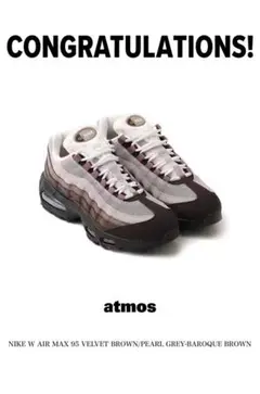 ナイキ エアマックス 95 ビッグバブル ベルベットブラウン ウィメンズ