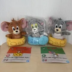 トムとジェリー　一番くじ　トム　ジェリー　タフィー　C.D.E賞　マスコット