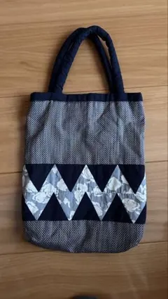 パッチワーク　ハンドメイド　トートバッグ