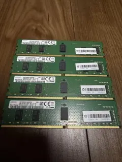 DDR4 8gb 4枚セット 計32GB RDIMM メモリ - メルカリ