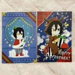 鬼滅の刃 クリスマス ポストカード　伊黒小芭内