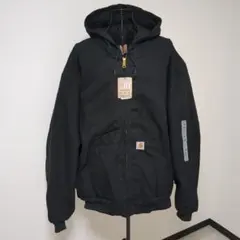 USA製 Carhartt アクティブジャケット 黒 デットストック 4XL