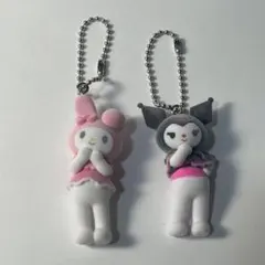 サンリオ ミニチュアチャーム ライブキャラクター　マイメロディ クロミ　①