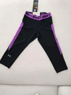 Under Armour COOLSWITCH タイツ ブラック パープル