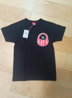 OJICO だるま Tシャツ ブラック 12A