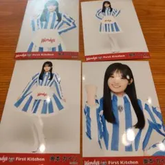 奥本カイリ AKB48 大衣装展 大丸 生写真 4種コンプ ウェンディーズ衣装