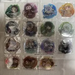 鬼滅の刃 ぴた！でふぉめ ステッカーシール (レア有) 15点セット